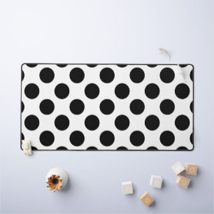 Pois, Motif Polka Dot, noir et blanc