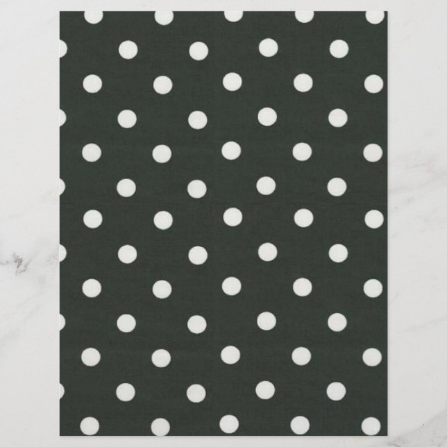 Pois noirs et blancs (Devant)