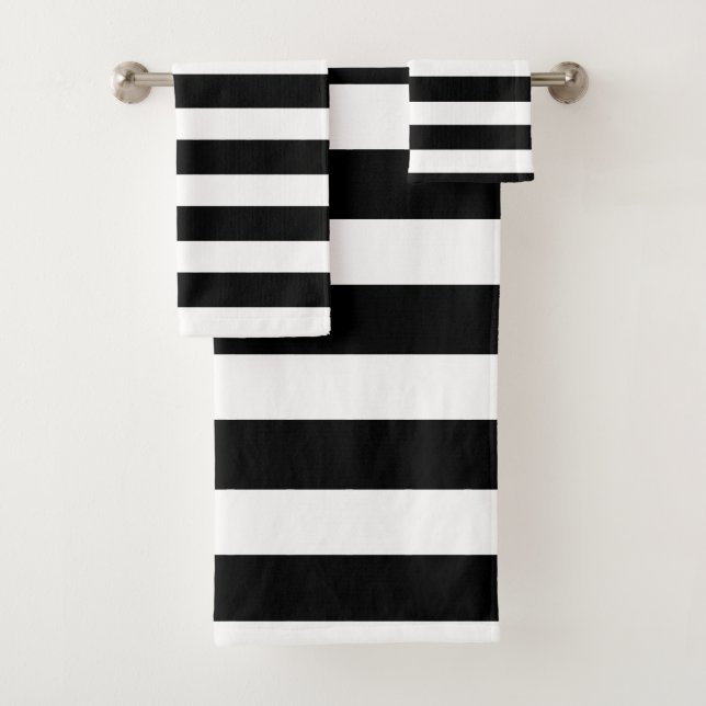 Pois noirs et blancs modernes (En situation)