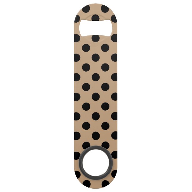 Pois noirs sur beige (Devant)