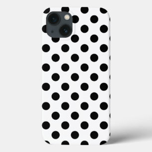 Pois noirs sur Coque blanc-coque iphone Mate