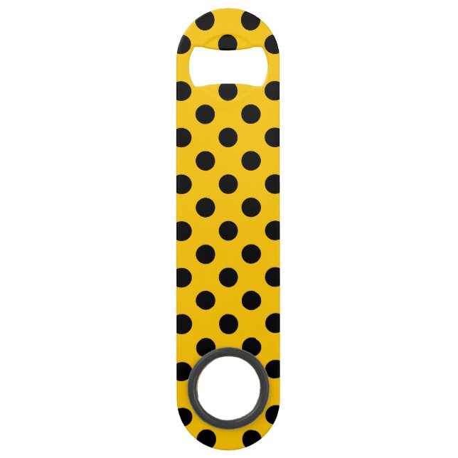 Pois noirs sur jaune (Devant)