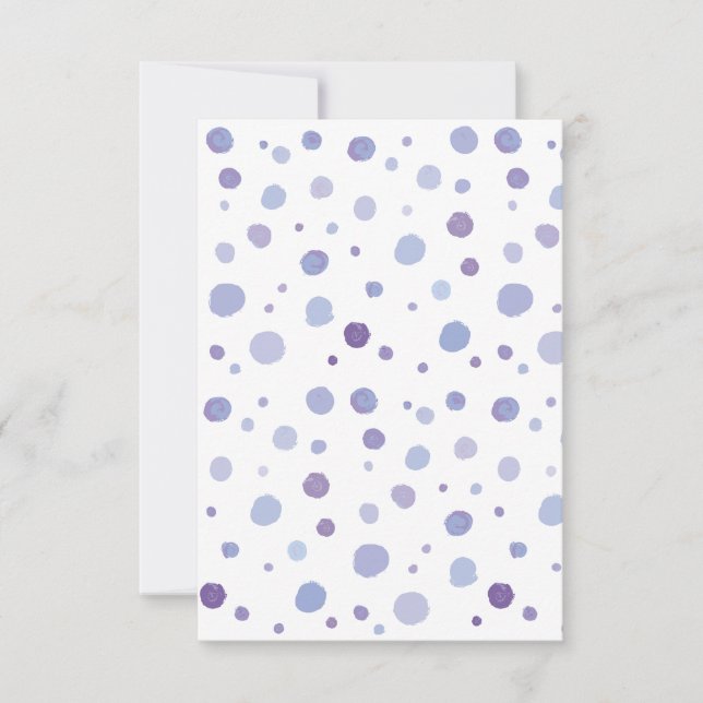 pois peint à la main (Devant)