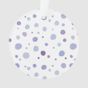 pois peint à la main