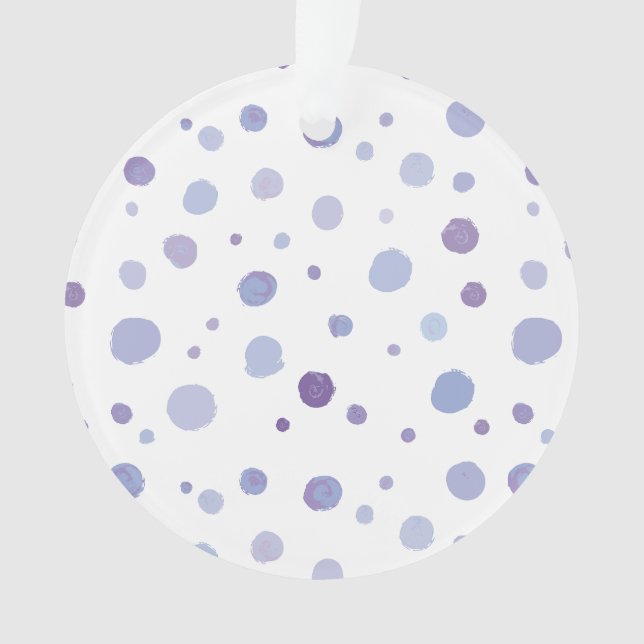 pois peint à la main (devant)