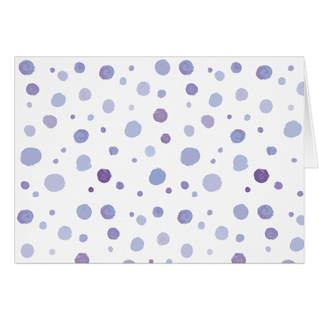 pois peint à la main (Devant Horizontal)