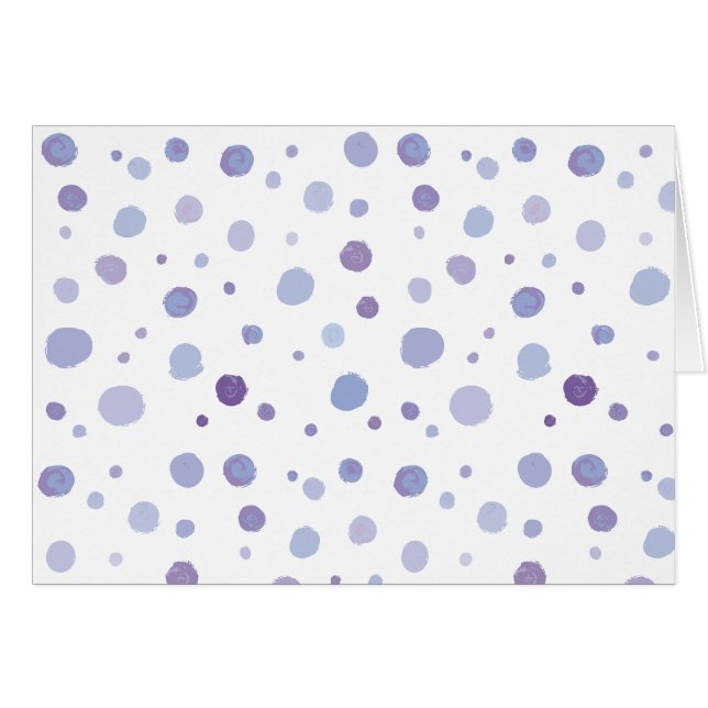 pois peints à la main (Devant horizontal)