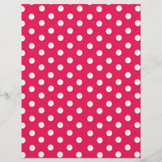 Pois Rose Et Blanc
