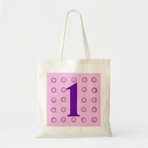 Pois rose et violet stratifiés âge 1 sacs