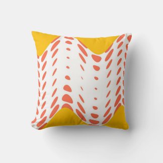 Pois rose Funky Art Design Coussin Abstrait