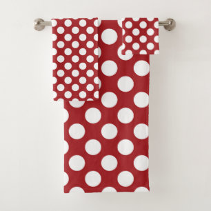 Pois rouges, Motif à points polka, points, pointil
