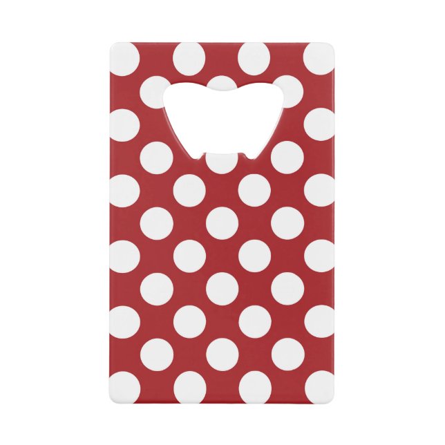 Pois rouges, Motif à points polka, points, pointil (Devant)
