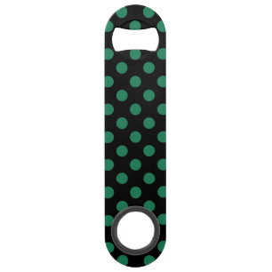Pois vert et noir