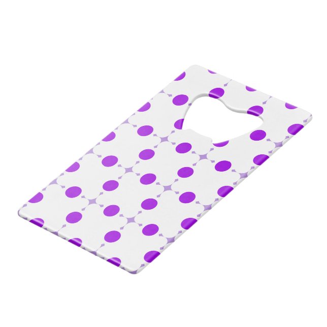 Pois violets, Motif à points Polka, points, pointi (Devant Angle)