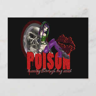 Poison - Carte postale