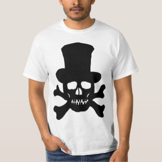 Poison Crâne et os croisés avec T-shirt Top Hat