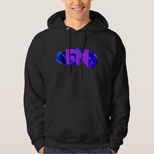 poisson146 2,0 violet sweat - shirt à capuche.