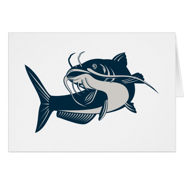 poisson-chat nageant (Devant horizontal)