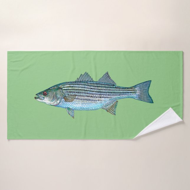 Poisson coloré (Serviette de bain)