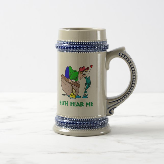 Poisson Craignez-moi drôle Mug de pêche (Droite)