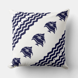 poisson de la marine sur la côte COUSSIN blanche