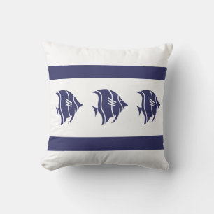 poisson de la marine sur la côte COUSSIN blanche