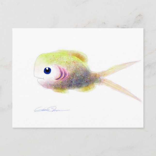 Poisson d'Imaginaire : Cartes de poste Gilly (Devant)