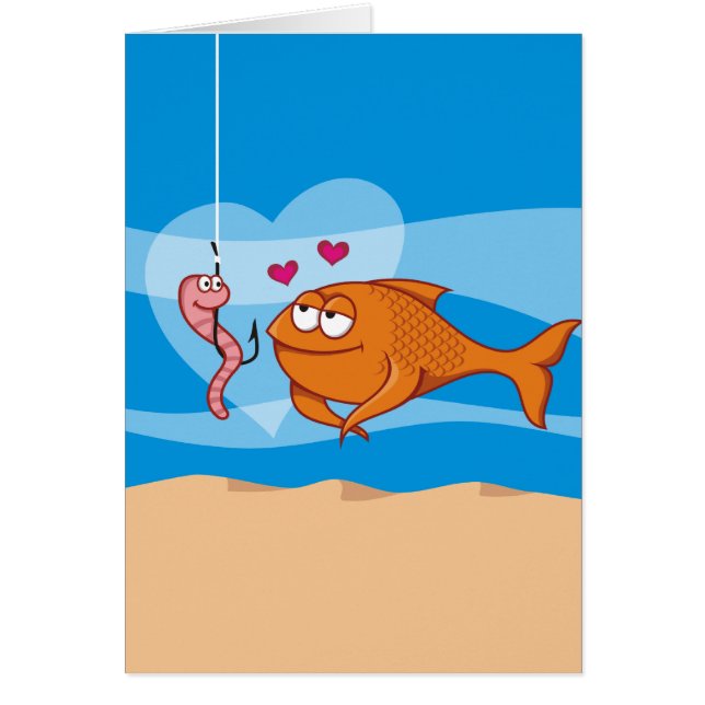Poisson et appât en amour (Devant)