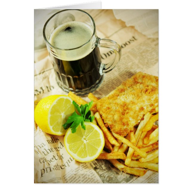 Poisson et frites (Devant)