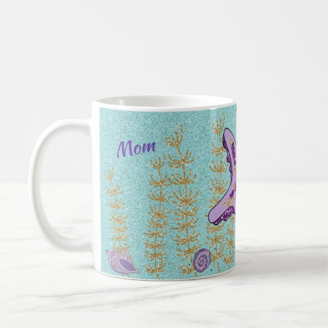 Poisson-étoile pourpre sous la Mug de maman de la  (Gauche)