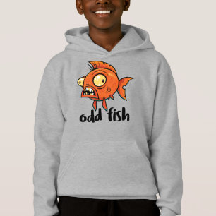Poisson Étrange Drôle Dessin Animé Carpe Koï Orang