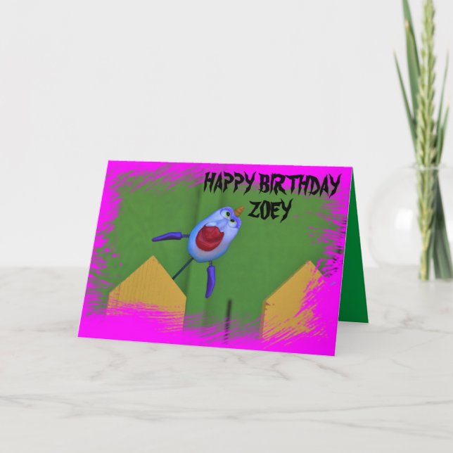 Poisson fermé Carte d'anniversaire CARTE JOUR (Devant)