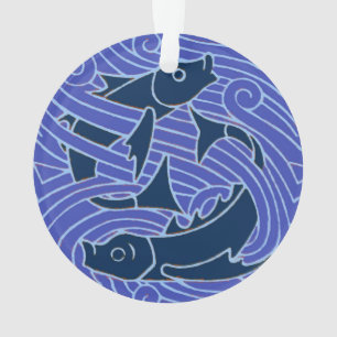 Poisson Gras Baignade Océan Bleu Pêche