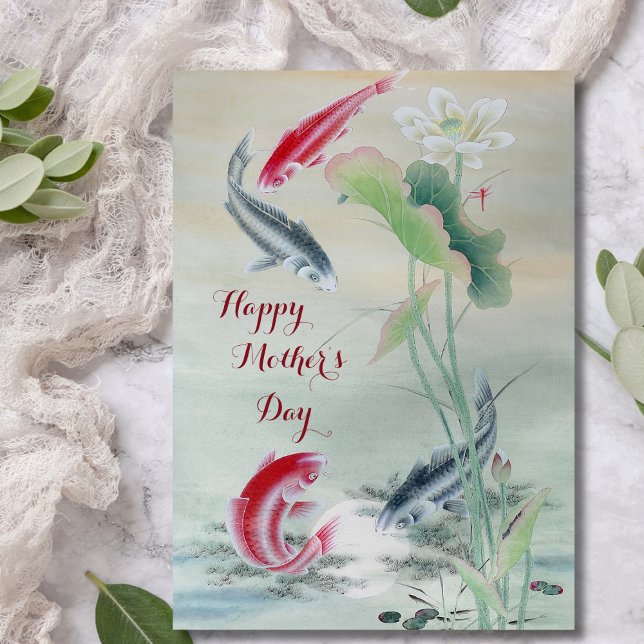 Poisson Koi avec Lotus (Créateur téléchargé)