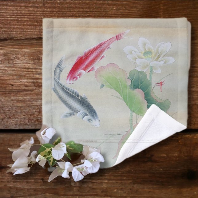 Poisson Koi avec Lotus (Créateur téléchargé)