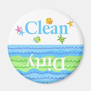 Poisson Nettoyer Lave-vaisselle Magnet