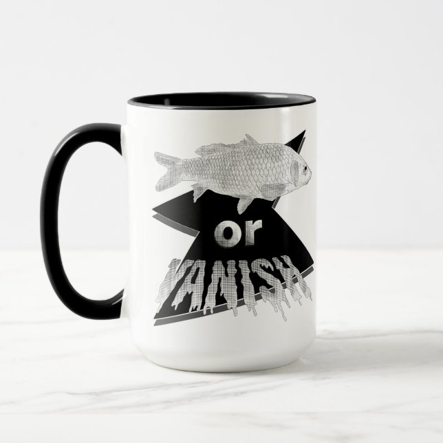 Poisson ou Mug espagnol - Monochrome (Gauche)