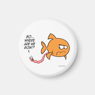 Poisson Pooh Magnets ronds