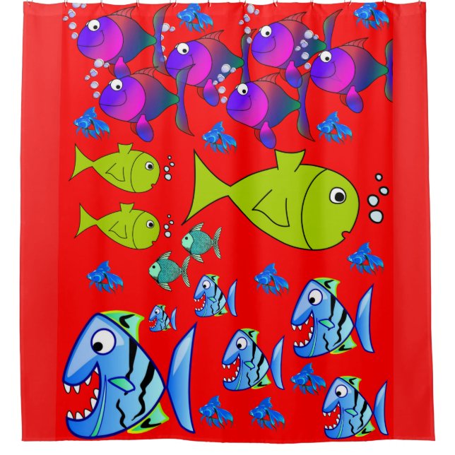 Poisson rideau de douche (Devant)