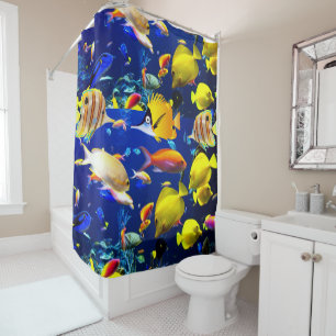 Poisson rideau de douche