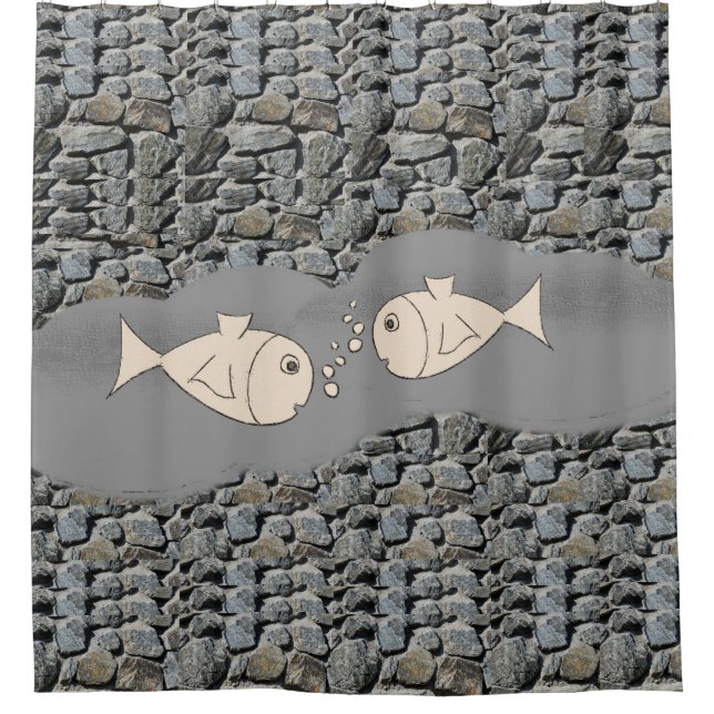 Poisson rideau de douche (Devant)