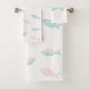 Poisson rose et vert