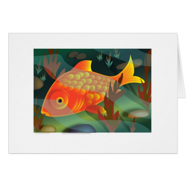 Poisson rouge (Devant Horizontal)