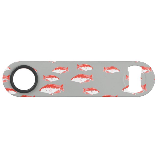 Poisson rouge et gris (Dos Horizontal)