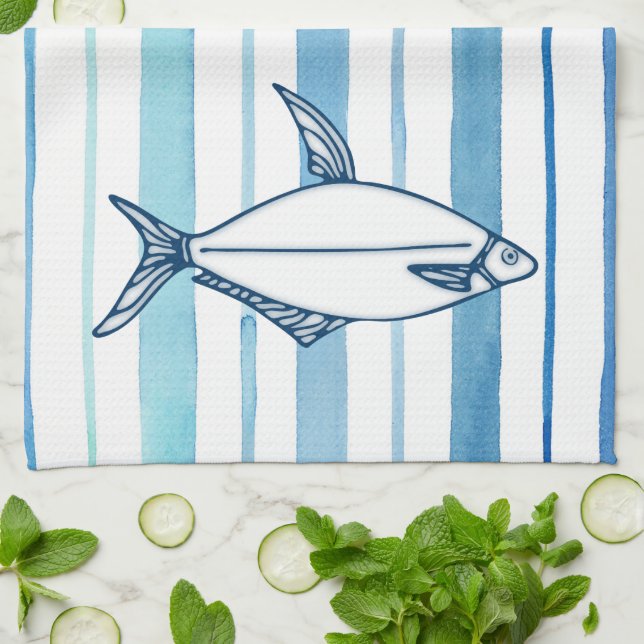 Poisson Serviette de cuisine (Plié)