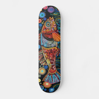 Poisson - Style autochtone - Planche à skateboard