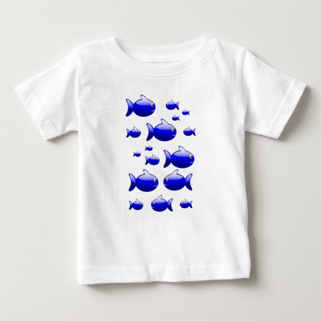 Poisson T-shirt bébé (Devant)