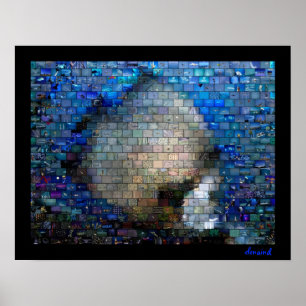 Poisson tropical 2 Poster en mosaïque