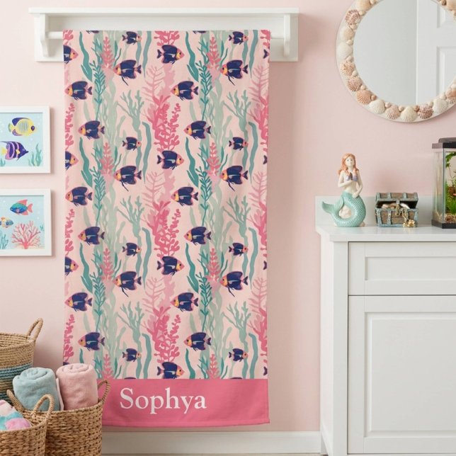 Poisson Tropical Rose Personnalisé (Créateur téléchargé)