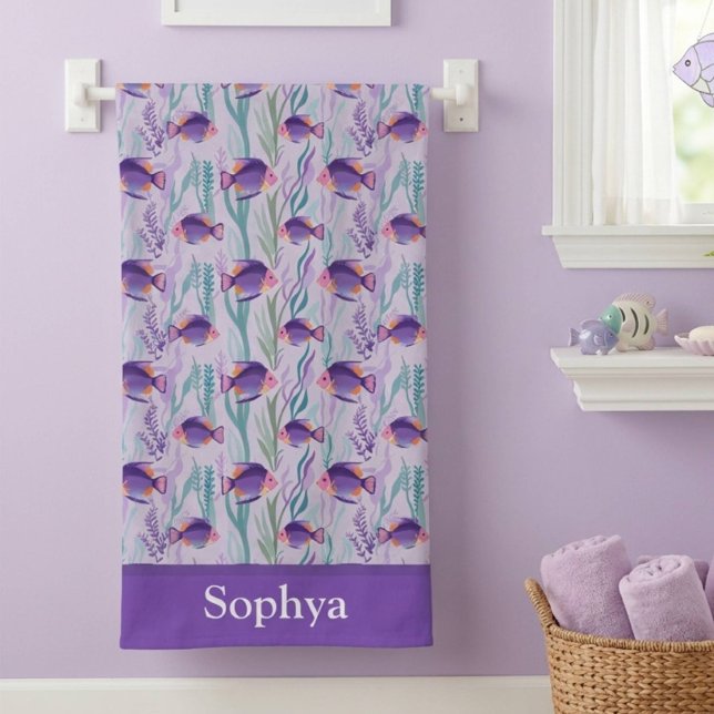 Poisson tropical violet personnalisé (Créateur téléchargé)